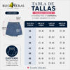 GUÍA TALLAS FALDAS - SHORT